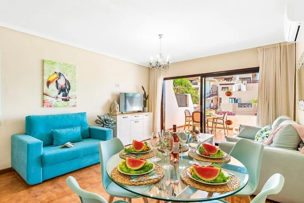 Apartamento Azzurro Vibe With Ocean Sight In Heated Pool Complex - Tropical Dream San Miguel de Abona 0*,  España
